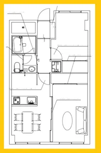 グリーンコーポ大倉山 C棟【3階】の間取り