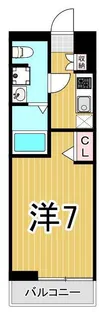 エスタート亀有【5階】の間取り