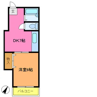 東京都墨田区東向島1【マンション】の間取り