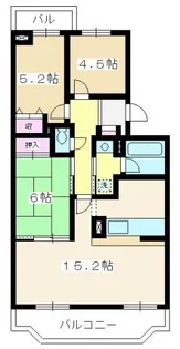 新座四季タウンB【3階】の間取り