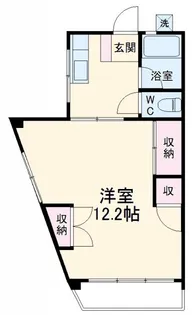 コーポタクイ【3階】の間取り