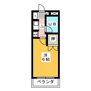 大仁マンションII【4階】の間取り