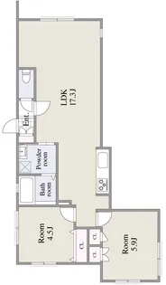 Anesis【1階】の間取り