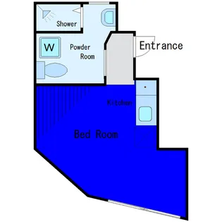 東京都大田区上池台1【マンション】の間取り
