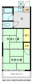 星野荘【2階】の間取り