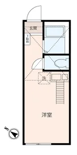 スパーブ追浜【1階】の間取り