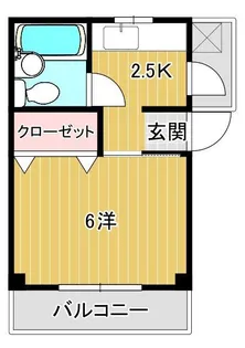 casa azul【3階】の間取り