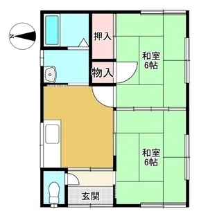 新潟県五泉市東本町1【一戸建】の間取り