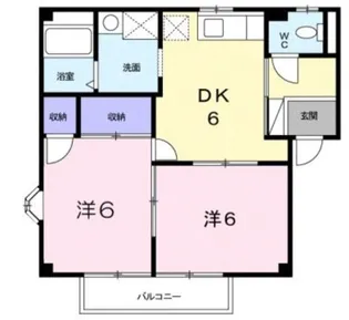 岡山県岡山市北区平野【マンション】の間取り