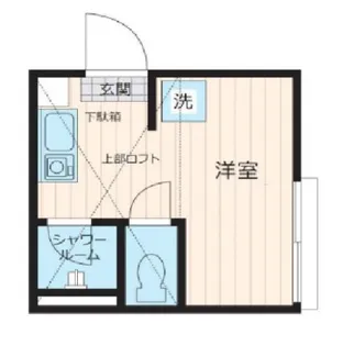 東京都葛飾区新小岩4【アパート】の間取り