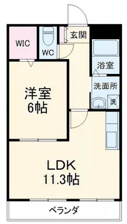 グランデージ北島【1階】の間取り