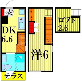 Stadtheim DIの間取り