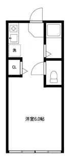 鷺宮三丁目アパート【2階】の間取り