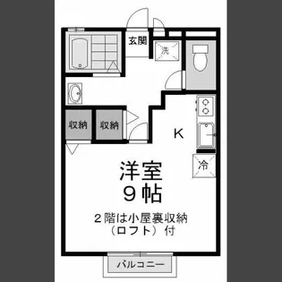 ルシャンブル【1階】の間取り