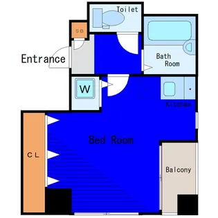 東京都大田区南蒲田2【マンション】の間取り