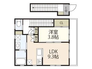ルミエールメゾン【2階】の間取り