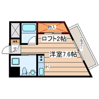 第7菊水ビル【2階】の間取り