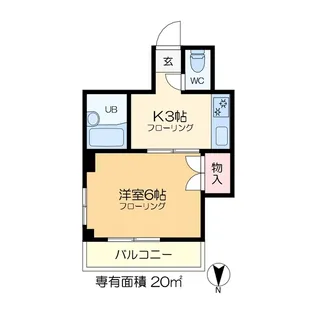 佐野ビル【2階】の間取り
