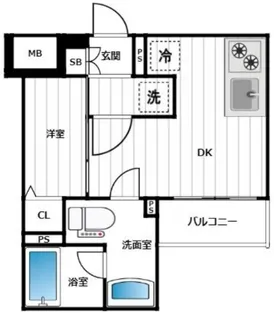 AZEST金町【4階】の間取り