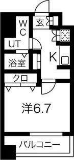 スパシエ田端【9階】の間取り