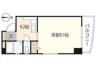 シャルム山田【2階】の間取り