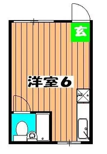 ららハイツtokyobay【1階】の間取り