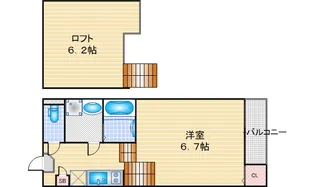 ATTA HOUSE【1階】の間取り