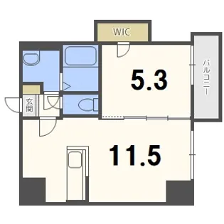 FRAISーM【7階】の間取り