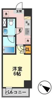 東京都葛飾区新小岩1【マンション】の間取り