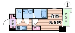 SOLASIA residence 千里丘【3階】の間取り