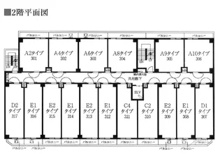 ブライズ鷺沼【1階】の間取り