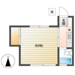 芙蓉ハイム【2階】の間取り