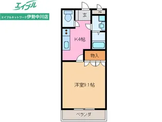 クローバー・グリーンI【1階】の間取り