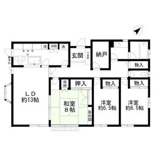 東京都杉並区荻窪2【一戸建】の間取り