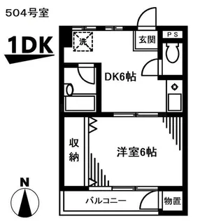 東京都北区神谷2【マンション】の間取り