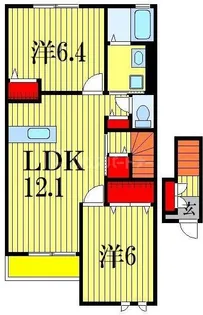 パールウイングIII【2階】の間取り