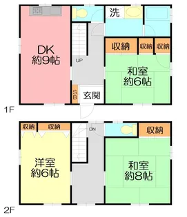神奈川県茅ヶ崎市室田2【一戸建】の間取り