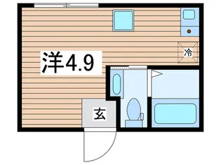 TTプレイス錦糸町【5階】の間取り
