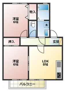 太田ハイカムール【1階】の間取り