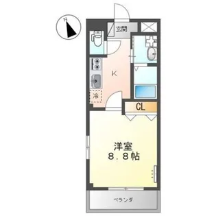 アルファルドIII【2階】の間取り