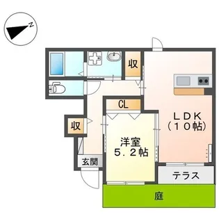ビギニング【1階】の間取り