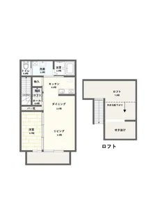 メゾン・ド・アンジュA棟【2階】の間取り