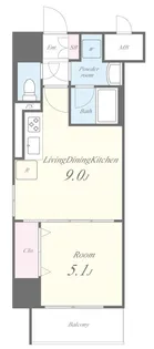 GRAND CHARME(グランシャルム)【6階】の間取り