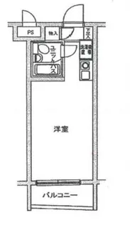 ダイホープラザ生麦【4階】の間取り