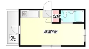 オーク三鷹【3階】の間取り