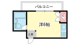 大阪府豊中市箕輪1【マンション】の間取り