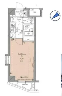 東京都北区西ケ原1【マンション】の間取り