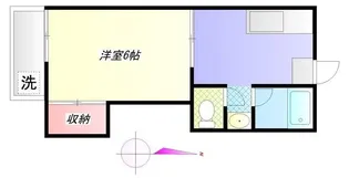 井上ハイツ【2階】の間取り