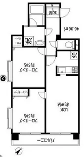 フロントリー【1階】の間取り