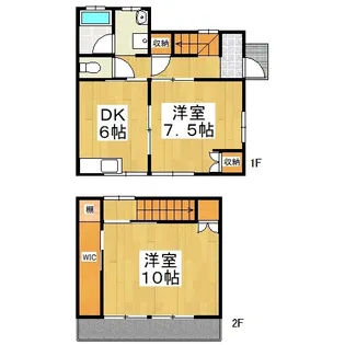 岡山県岡山市中区山崎【一戸建】の間取り